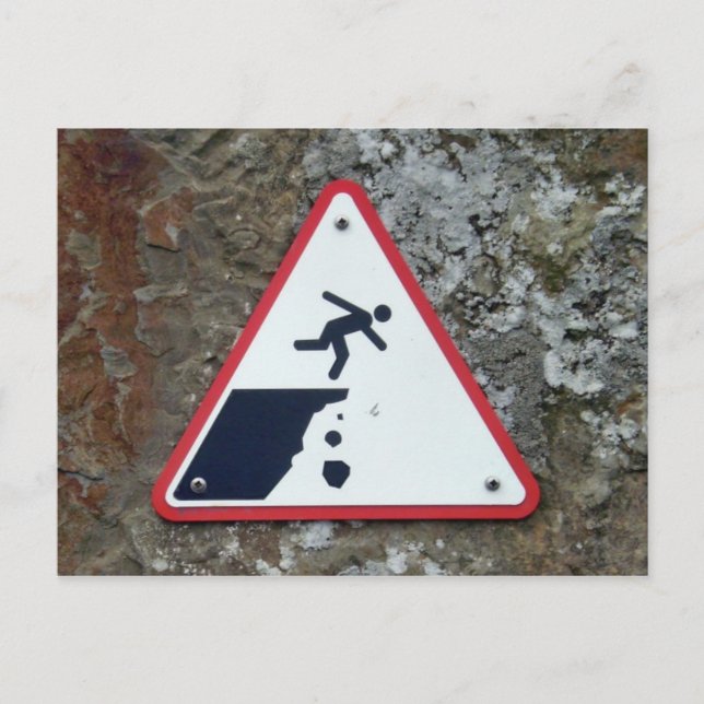 Klipp på Moher Sign Postcard Vykort (Framsida)