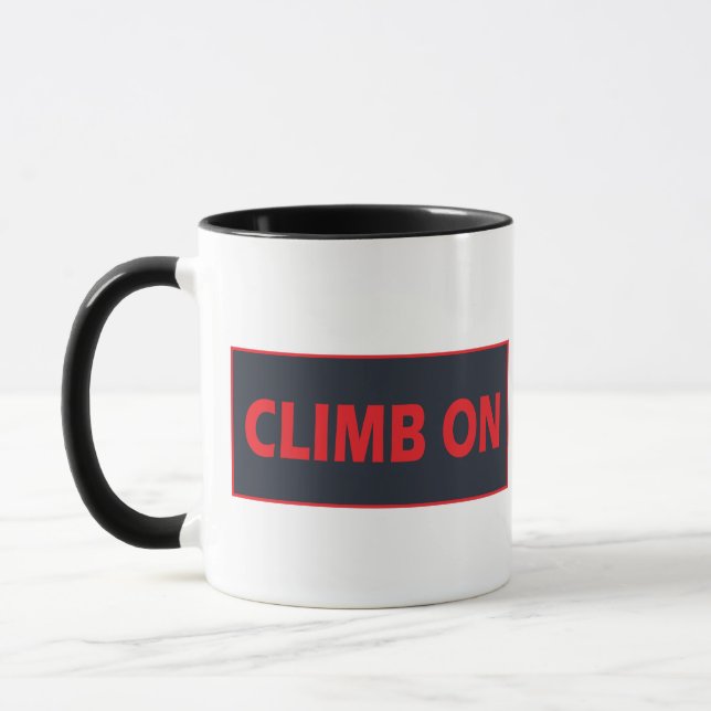Klipp på sten mugg (Vänster)