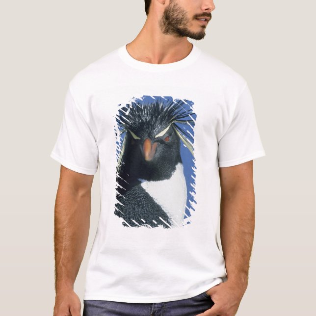 Klipp_pengvin (Eudyptes chrysocome) Tee (Framsida)