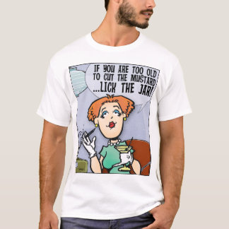 Klipp senapen tee shirt