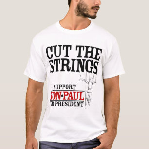 Klipp stränger den Ron Paul skjortan T Shirt