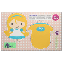 Klipp & sy Alice i underland - DIY-plysch