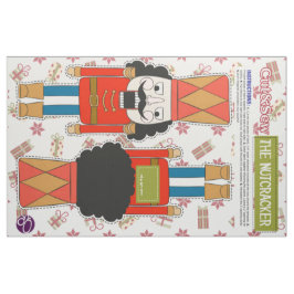 Klipp & sy den röda nötknäpparen - DIY-plysch Tyg