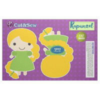 Klipp & sy det Rapunzel teckenet - DIY-plysch