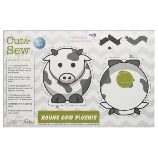 Klipp & sy: Rundakoplysch kudder Tyg