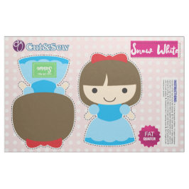 Klipp & sy snövit - lätta DIY projekterar Tyg