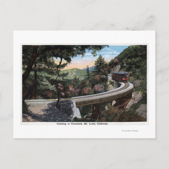 Klipp till Cloudland View Vykort (Framsida)
