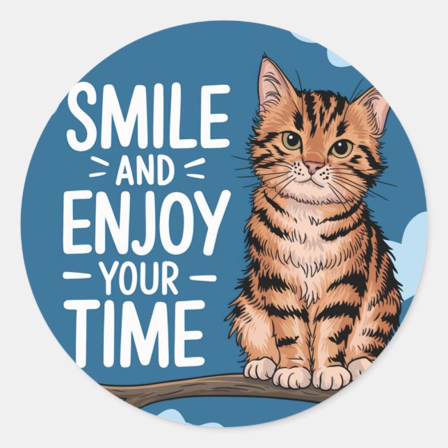 Klipp ut älskare runt klistermärke (Framsida)