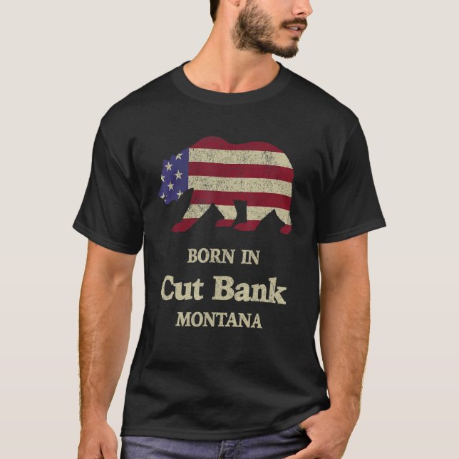 Klipp ut Bank Montana T Shirt (Framsida)