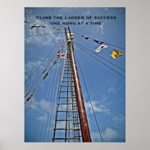 Klipp ut den framgångsrika motivationen poster