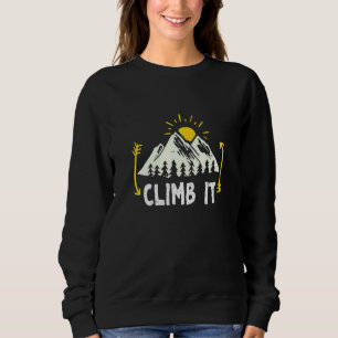 Klipp ut det Sten, klättring Bouldering Mountainer T Shirt