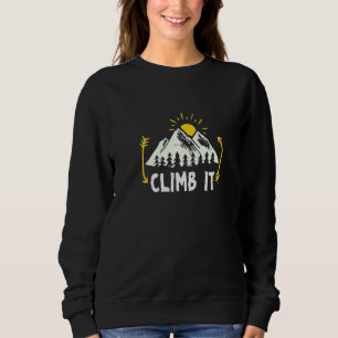 Klipp ut det Sten, klättring Bouldering Mountainer T Shirt