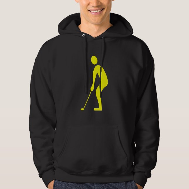 Klipp ut - Gult Hoodie (Framsida)