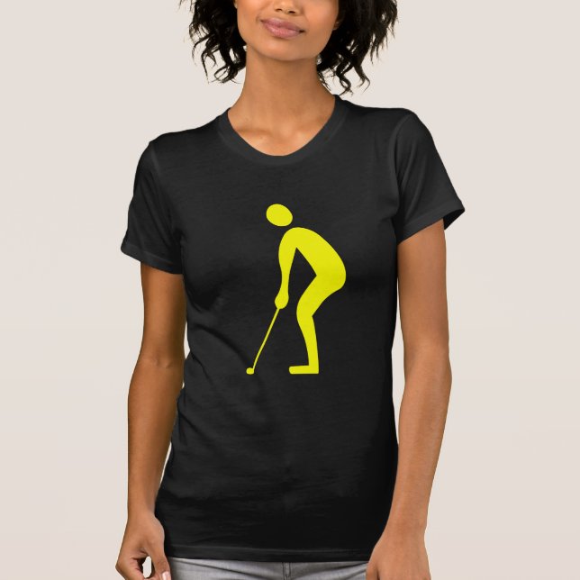 Klipp ut - Gult Tee Shirt (Framsida)