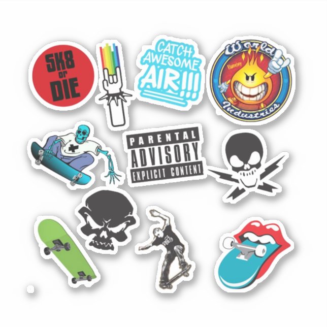 Klipp ut klistermärken (Framsida)