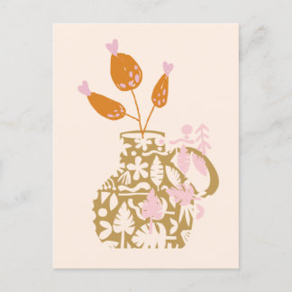 Klipp ut Löv #illustration #digitalart Vykort