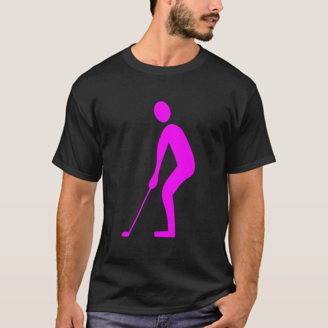 Klipp ut - Magenta T-shirt (Framsida)