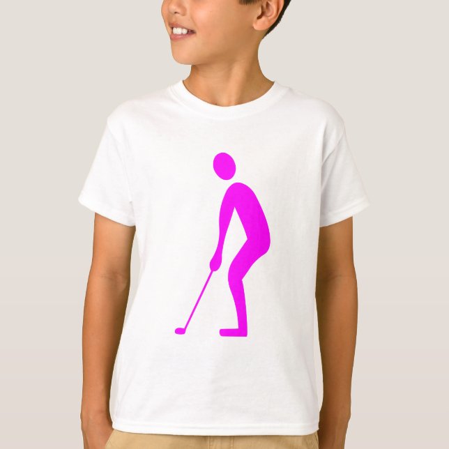 Klipp ut - Magenta Tee (Framsida)