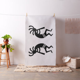Klipp ut och Sew Kokopelli Tyg