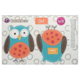 Klipp ut och visa korrigeringsfiler Uggla - projek Tyg