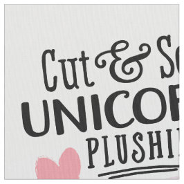 Klipp ut och visa Unicorn Fabric - Roligt DIY plus Tyg