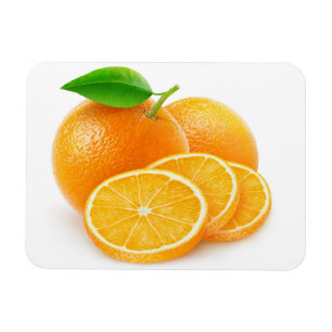 Klipp ut orangar magnet