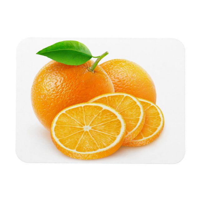 Klipp ut orangar magnet (Horisontell)