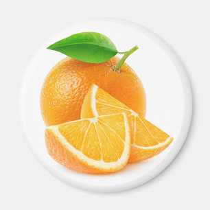 Klipp ut orangar magnet