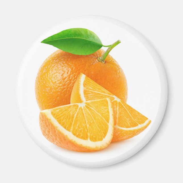 Klipp ut orangar magnet (Framsidan)