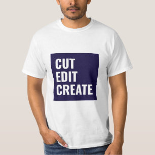 Klipp ut, redigera, skapa videoredigerare T-Shirt