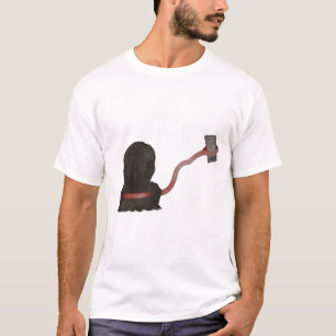Klipp ut Social Media-utslaget T Shirt