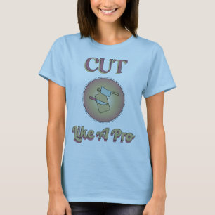 Klipp ut som ett Pro-kokande tema T Shirt