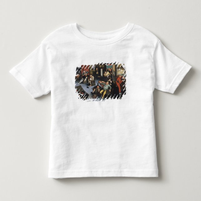 Klipp ut stenen av nojan t-shirt (Framsida)