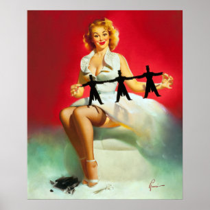 Klipp ut, stift upp poster