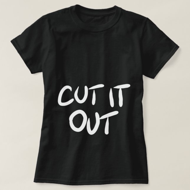 Klipp ut t shirt (Design framsida)