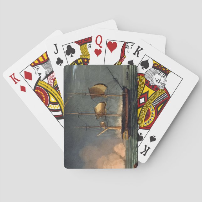 Klipp ut ur Hermionen från hamnen av Po Casinokort (Baksidan)