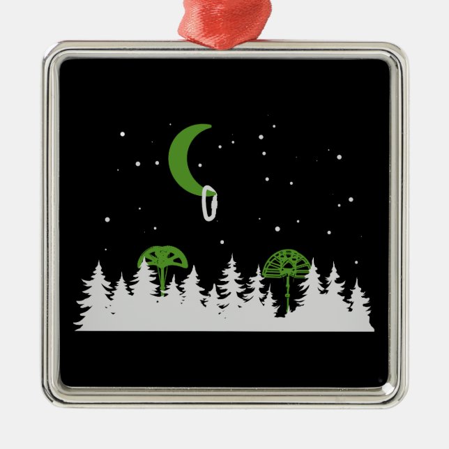 Klipp ut utanför Camalot Cams Julgransprydnad Metall (Framsidan)