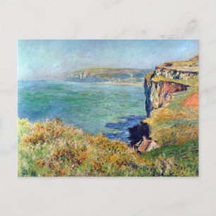 Klippa på Grainval vid Claude Monet Vykort