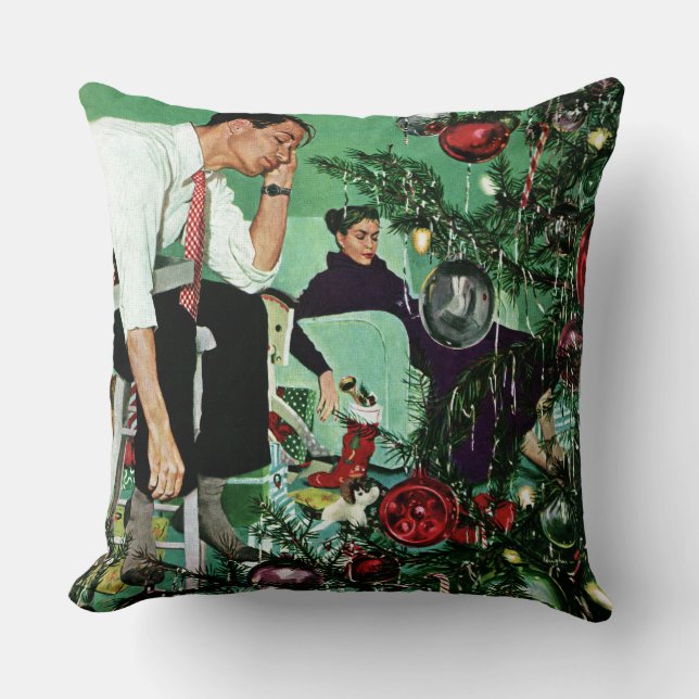 Klippa träd kudde (Framsida)