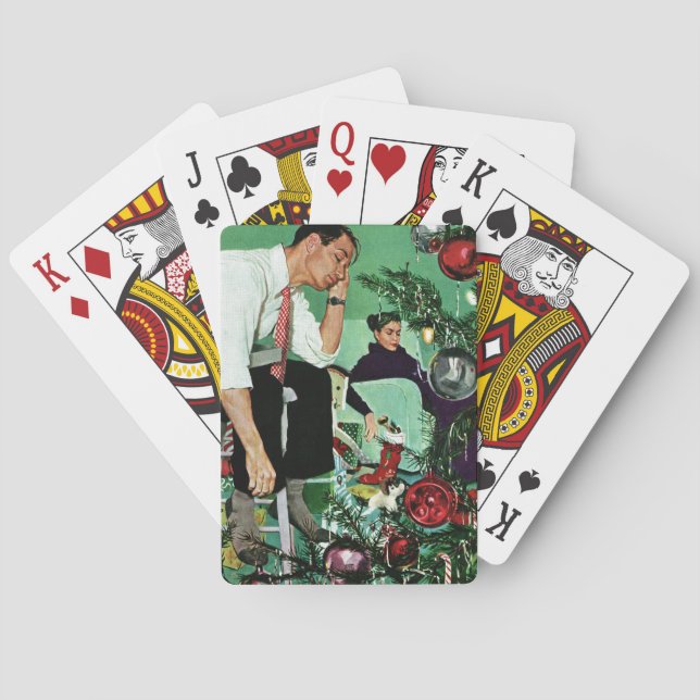 Klippa träd spel kort (Baksidan)