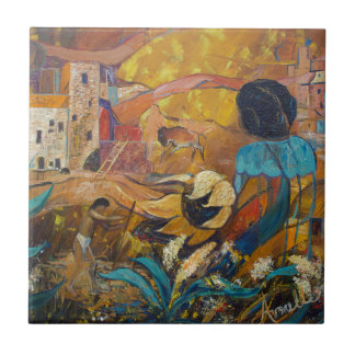 Klippainvånare Kakelplatta