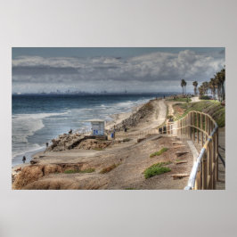 Klippan " Beach Poster