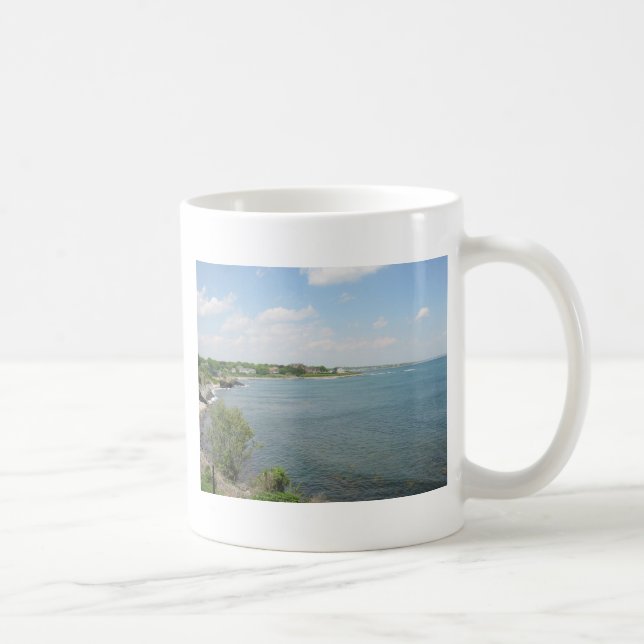 Klippan går Newport Rhode - ön Kaffemugg (Höger)