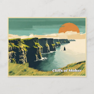 Klippan Moher, Irland Vykort