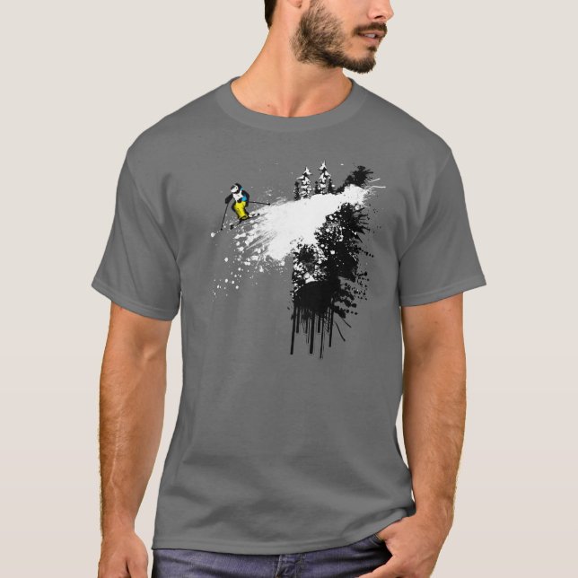 KlippaSkier T Shirt (Framsida)