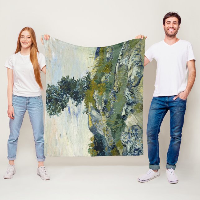 Klippblock Vincent van Gogh  Fleecefilt (På plats)