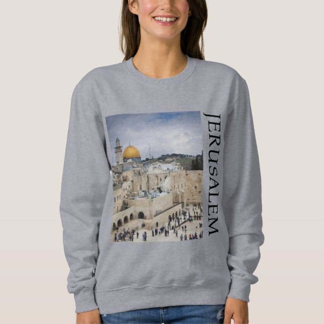 Klippdomen | Västra murens torg, Jerusalem T Shirt (Framsida)