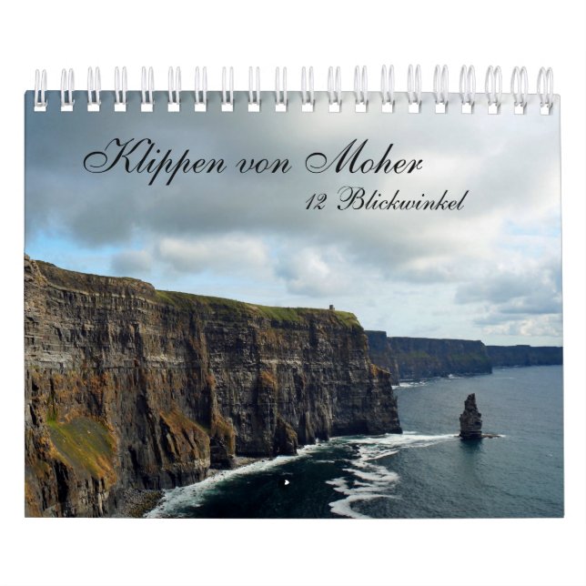 Klippen von Moher   12 Blickwinkel Kalender (Omslag)