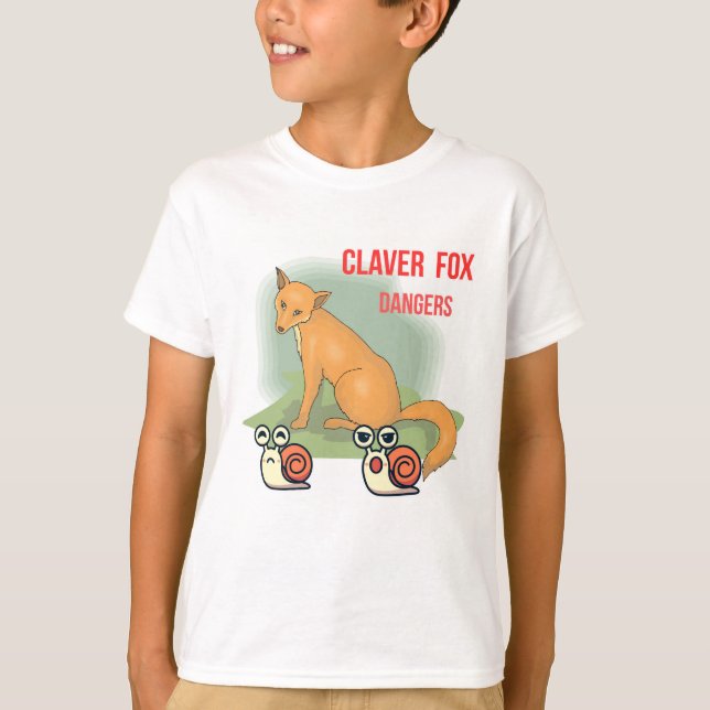KLIPPER RÄV FARA T SHIRT (Framsida)