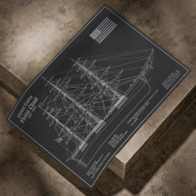 Klipperskeppet Flying Cloud - Ritning PD